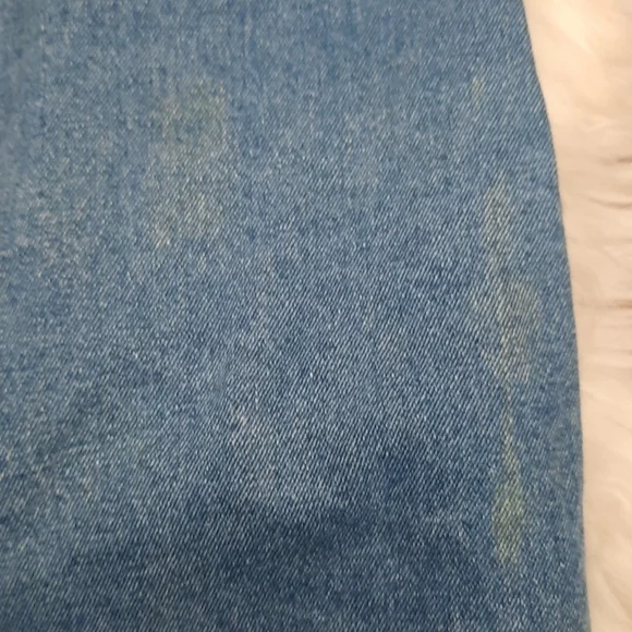 American Apparel Button Front Mini Jean Skirt - Picture 5 of 5